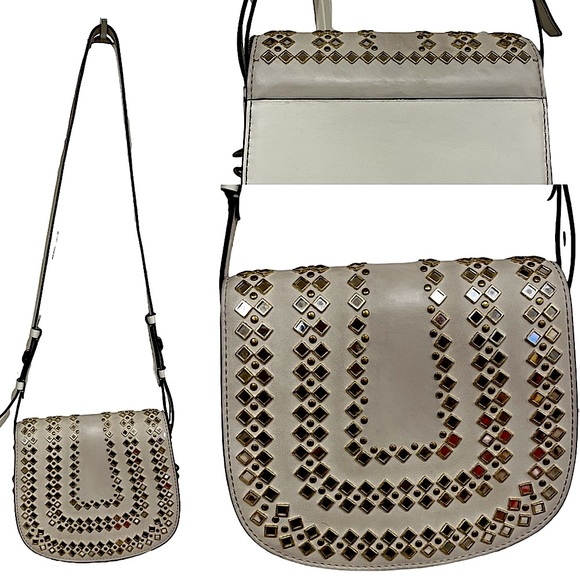 SOLD!! 🥳Tory Burch Medium Saddle Crossbody ✨ - Picture 2 of 12